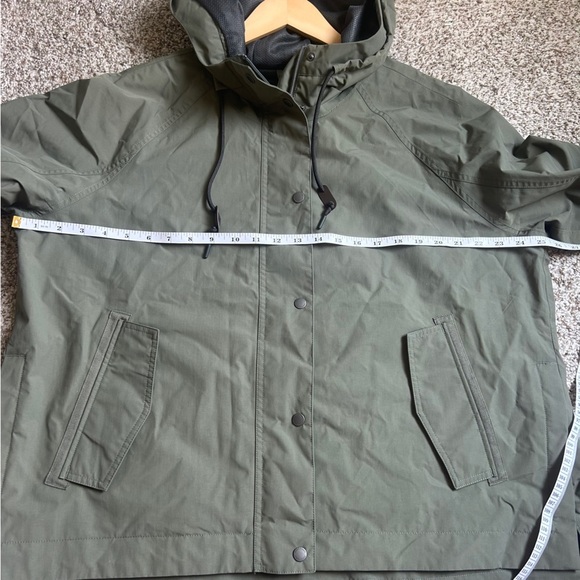 Eddie Bauer Green Sprig Women's Port Townsend Waterproof Rain Jacket Outdoor XL - Picture 11 of 12